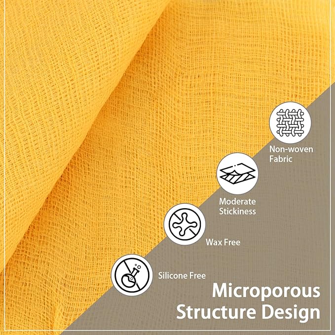 24 Pack Tack Cloths, Tack Rags for Woodworking, 17.7 x 35.4 in Tac Cloth Dust - Image 3