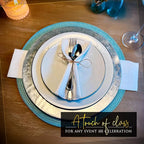 Linen Feel Disposable Napkins, Hand Towels - Image 2