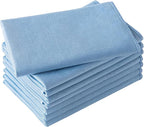 Microfiber Glass Cleaning Cloth 8 Pack, 16 Inch X 12 Inch, Lint Free Quickly by Vnoss