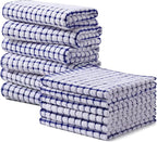 Homaxy Kitchen Towels and Dishcloths Set, 16 x 25 and 12 x 12 Inches, Super by Homaxy