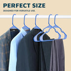 Lifemaster Plastic Clothes Hangers – Heavy Duty Hanger Set, - Image 10
