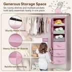 GRANNY SAYS Hanging Closet Organizer 6-Shelf, Separable to 2 Pack 3-Shelf - Image 5