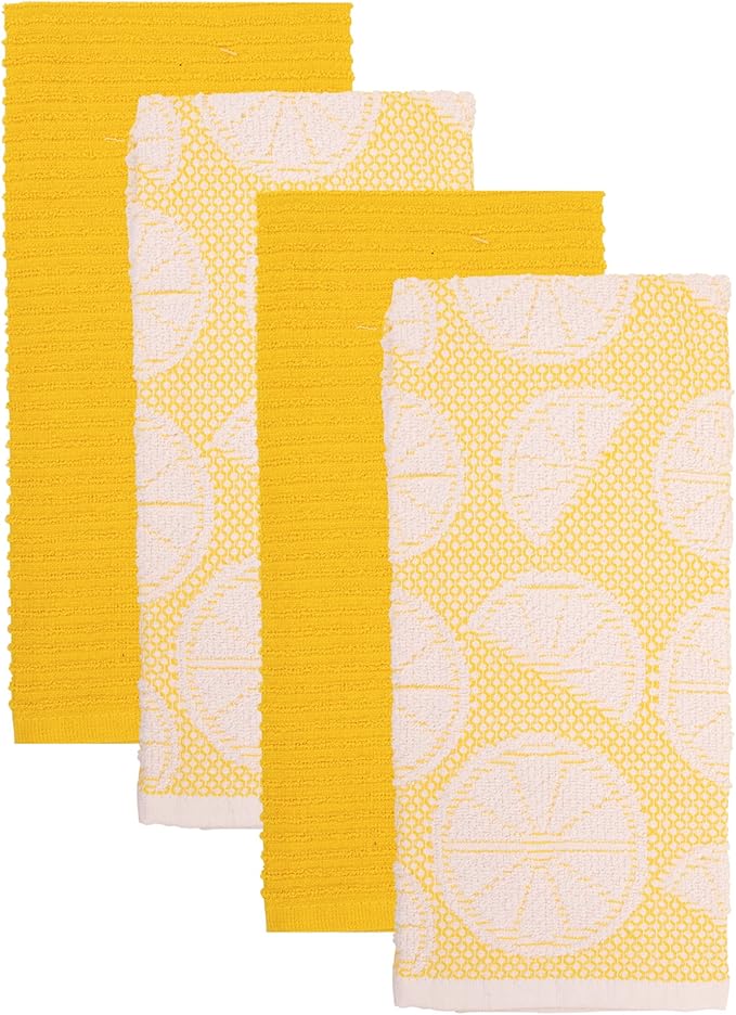 MosJos Kitchen Towels Set of 4 Premium Hand Towels 18 x 28 Inch Large Tea Towels - Image 8