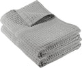 GILDEN TREE Waffle Hand Towels for Bathroom Quick Dry Towel Super Absorbent by GildenTree