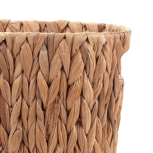 Bathroom Trash Can, Handwoven Wicker Trash Can - Image 8