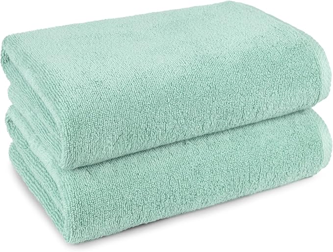 Amazon Basics Quick-Dry Lightweight Moisture Absorbing Bath Towel, 100% Cotton - Image 7