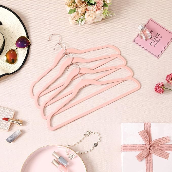 SONGMICS Slim Velvet Hangers, Non-Slip Clothes Hangers - Image 2
