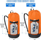 BALEINE 150L Laundry Bag Backpack, 900D Oxford Fabric Large Travel Laundry Bags - Image 3