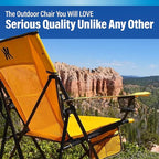 Kijaro Dual Lock Portable Camping Chair - Versatile Folding Sports and Outdoor Chair for Lawn - Locks Position - Ionian Turquoise - Image 10