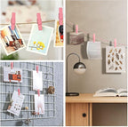 1.35 Inch Mini Clothes Pins for Photo100 Pcs - Image 4
