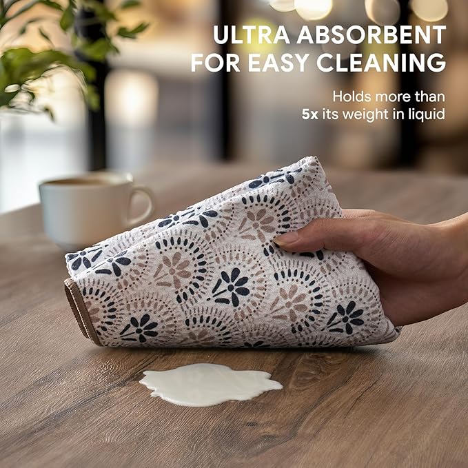 RECYCO Waffle Kitchen Towel Set of 2 - Image 3