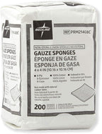 Medline Gauze Sponges, 4 x 4 inch, 100% Cotton - Image 2