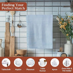 Maison d' Hermine Kitchen Towels Set of 3 100% Cotton 20" x 27.5" Reusable - Image 4