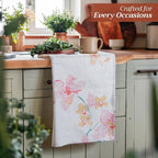 Maison d' Hermine Kitchen Towels Set of 3 100% Cotton 27.50" x 20" Reusable - Image 5