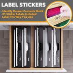 SpaceAid WrapNeat 2 in 1 Wrap Organizer - Image 4
