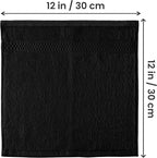 Utopia Towels 12 Pack Premium Wash Cloths Set, 12 by 12 Inches, 100% Cotton - Image 2