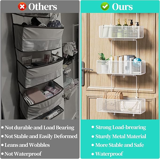 HapiRm Over Door Organizer Storage - Image 6