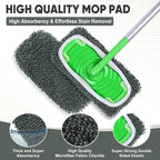 6-Pack Reusable Microfiber Mop Pads Compatible - Image 2