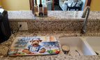 Caroline's Treasures DAC6181DDM Airedale Terrier The Chef Dish Drying Mat - Image 2