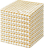Nialnant 8 Pcs Kitchen Dish Rags, 100% Cotton Kitchen Towels Soft Absorbent by Nialnant