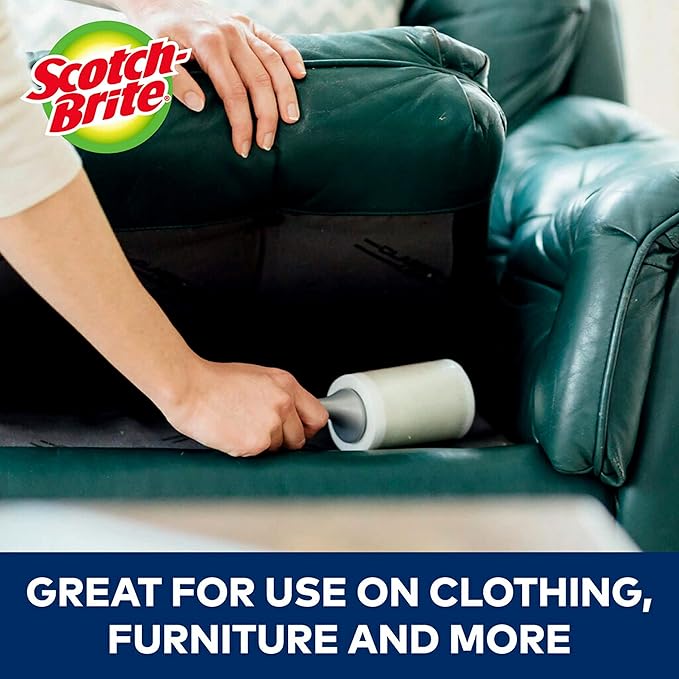 Scotch-Brite Extreme Clean Heavy Duty Lint Roller, Advanced Lint Removers - Image 6