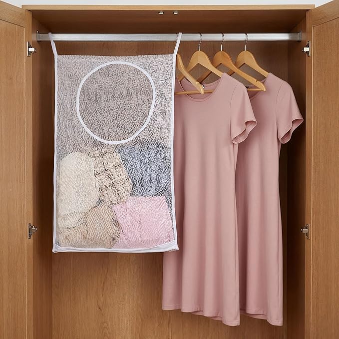 Portable Hanging Laundry Hamper, 28.74 X 18.89 Inches, Over the Door Laundry - Image 7