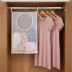 Portable Hanging Laundry Hamper, 28.74 X 18.89 Inches, Over the Door Laundry - Image 7