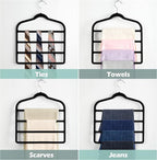 Velvet Pant Clothes Hanger Space Saving Non Slip Shorts Hanger, Myfolrena Jeans - Image 3