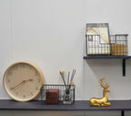 Wire Storage Basket 2 Packs, Wall Mounted Kitchen Bathroom, Hanging Cabinet - Image 7