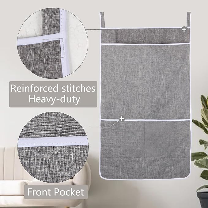 XL Hanging Laundry Hamper Bag, Door Hanging Hamper - Image 6