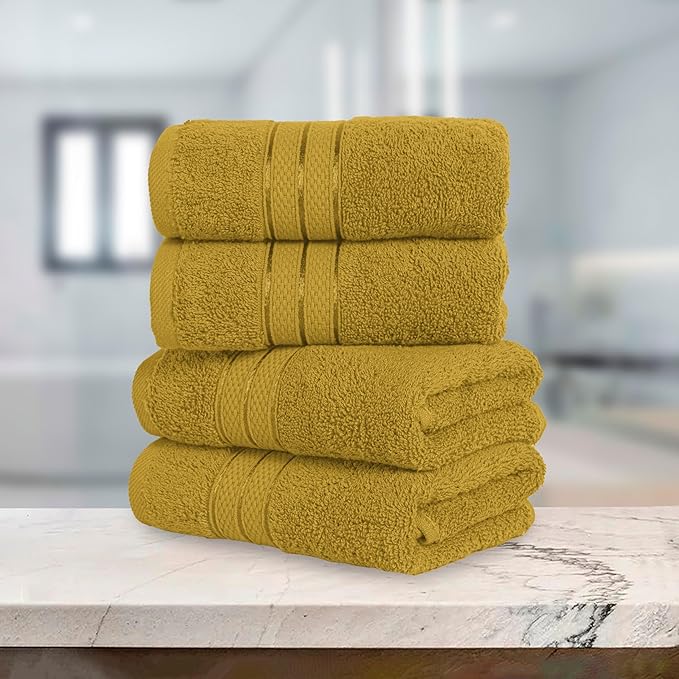 Elegant Comfort Three Line Popcorn Towel Set - Image 7