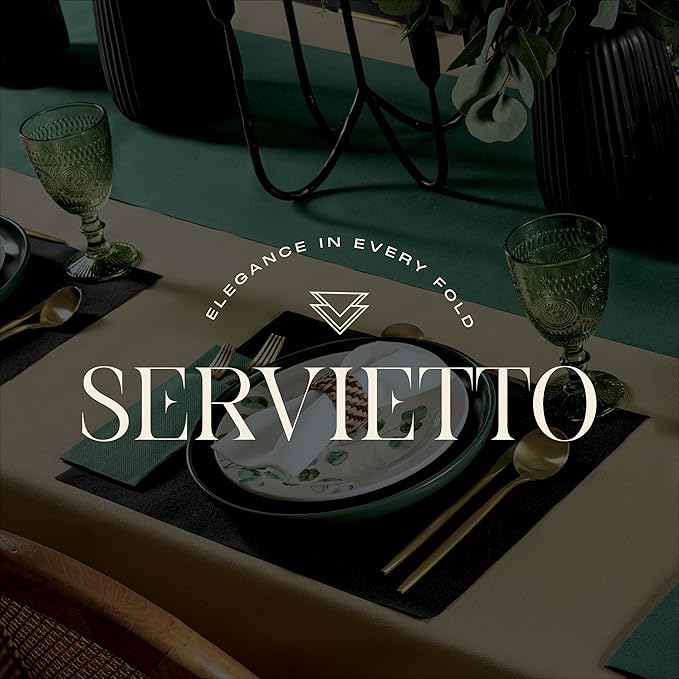 400-Pack Servietto Disposable Linen-Feel Guest Towels - Image 8