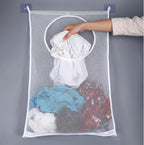 Portable Hanging Laundry Hamper, 28.74 X 18.89 Inches, Over the Door Laundry - Image 4