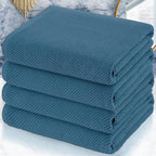VOOVA & MOVAS Bath Towels Set of 4, Large 30" x 56" by VOOVAMOVAS