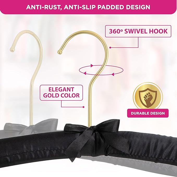 Premium Padded Hangers for Women’s Clothing - Image 2