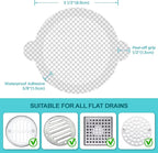 25 Pack Disposable Shower Drain Hair Catcher Mesh Stickers - Image 7