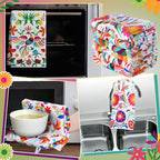 Breling Set of 6 Mexican Kitchen Towels Dia De Los Muertos Decorations Mexican - Image 6