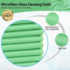 HOMERHYME Microfiber Cleaning Cloth, 10 Pack Glasses Cleaning Cloth, Streak - Image 2