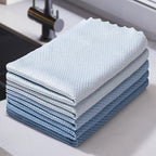 JOYMOOP Fish Scale Streak Free Magic Glass Window Cleaning Cloth, Microfiber by JOYMOOP