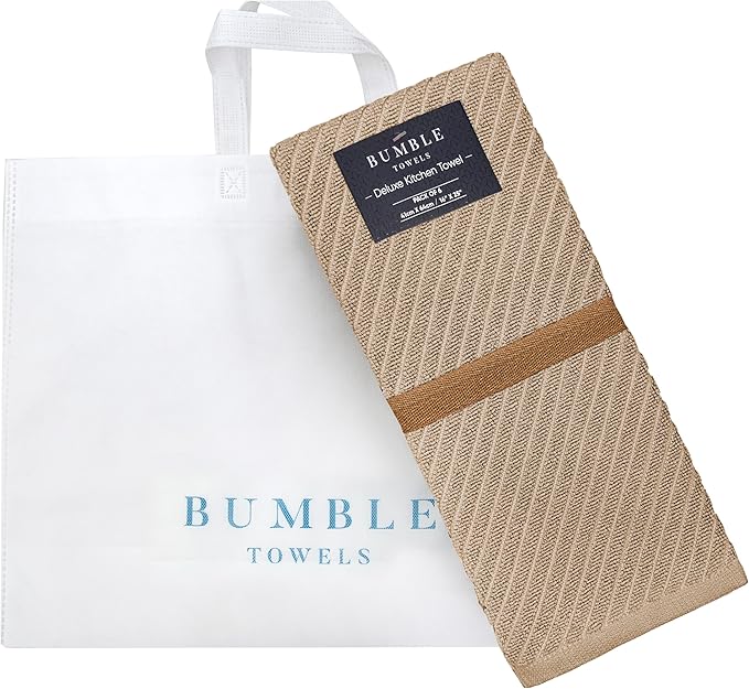 Premium Kitchen Towels | Large Cotton Kitchen Hand Towels | Dish Towels | - Image 5