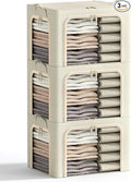 3 Openings Clothes Storage Bins by Furnhome