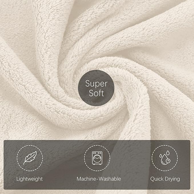 TENSTARS Silk Hemming Hand Towels - Image 7