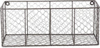 DII Chicken Wire Collection Farmhouse Vintage Wall Baskets, Medium Basket - Image 4