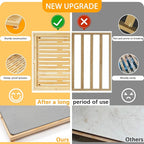 Golener Stone Drying Mat for Kitchen Counter, Dish Drying Pad - Image 4