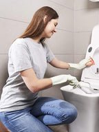 LANON 3 Pairs wahoo Skin-Friendly Cleaning Gloves, Dishwashing Kitchen Gloves - Image 5