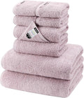 SEMAXE Bath Towel Set, 100% Cotton Absorbent Bathroom Towels by SEMAXE