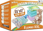 XXL Jumbo 47''X35'' Vacuum Storage Space Saver Bags Extra Large by HIBAG