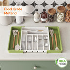 Lifewit Utensil Organizer for Kitchen Drawer, Expandable Cooking Silverware Tray - Image 9