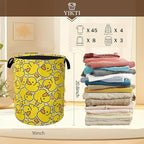 Collapsible Laundry Basket, Cute Cartoon Animal Hampers - Image 2