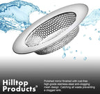 2PCS - Kitchen Sink Drain Strainer and Anti-Clogging Stopper Drainer Set - Image 6